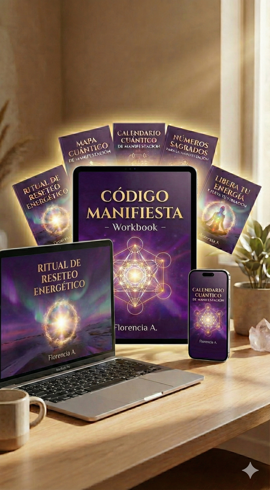 CÓDIGO MANIFIESTA + 5 BONOS DE REGALO